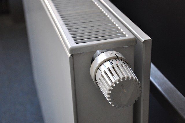 radiator with TRV