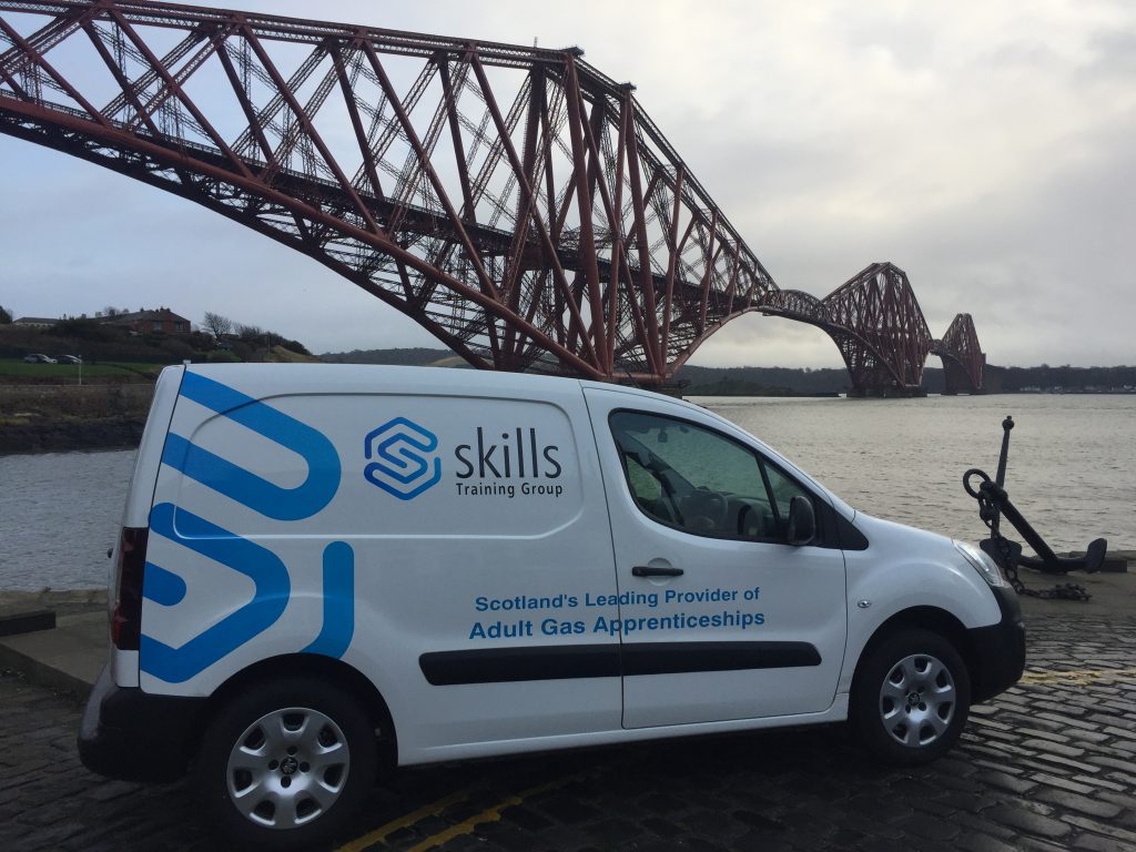 STG Van at Forth Road Bridge