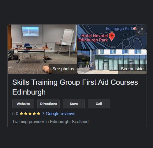 edinburgh first aid training reviews