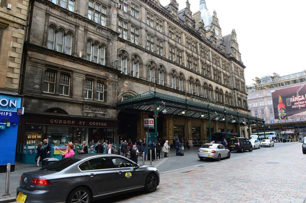 Glasgow Central Train Station