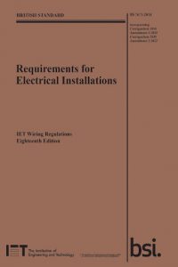 18th edition wiring regulations book