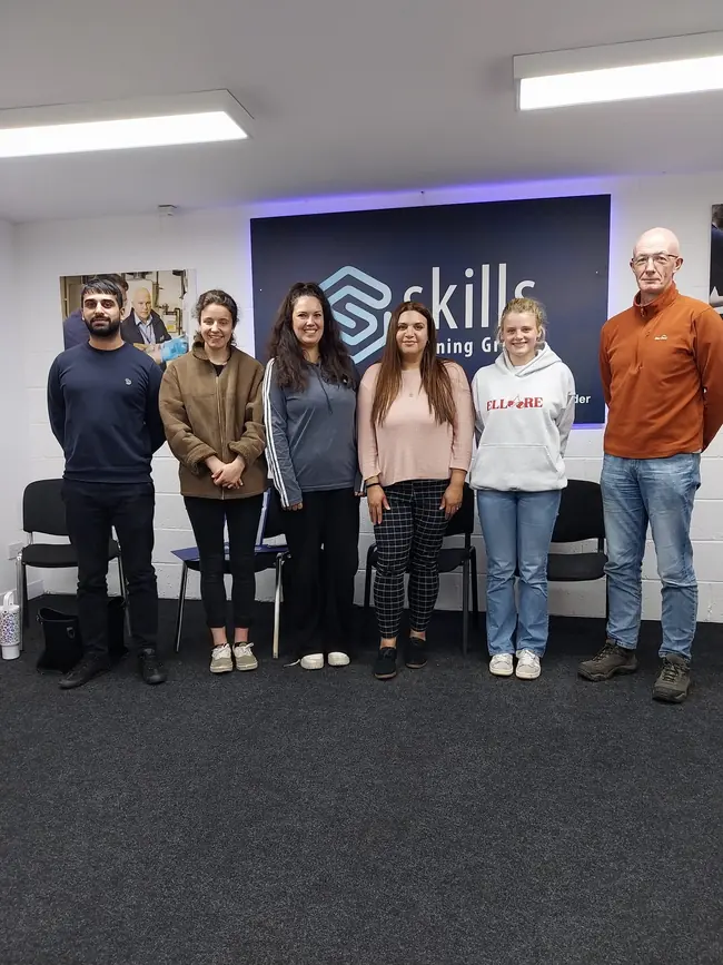 First aid learners together at Skills Training Group